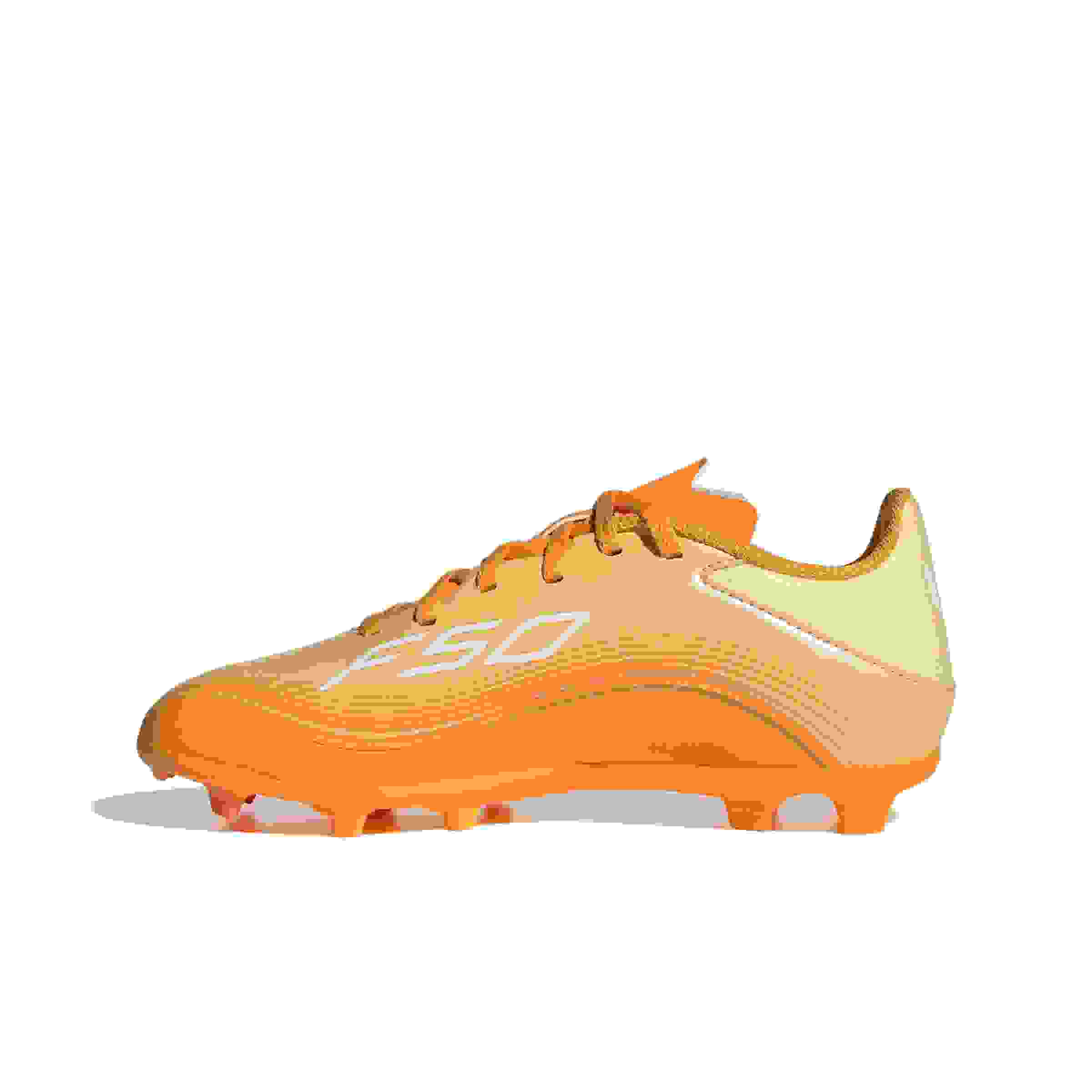 adidas F50 Messi League FG Grade School Kids' "Ice Tangerine/Gold/Pure Tangerine" Soccer Cleat